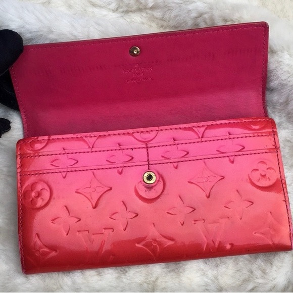 LOUIS VUITTON SARAH WALLET - no chain - Picture 4 of 15